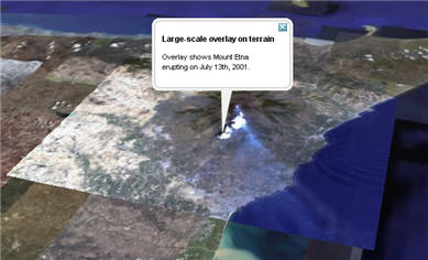 Example of a KML ground overlay